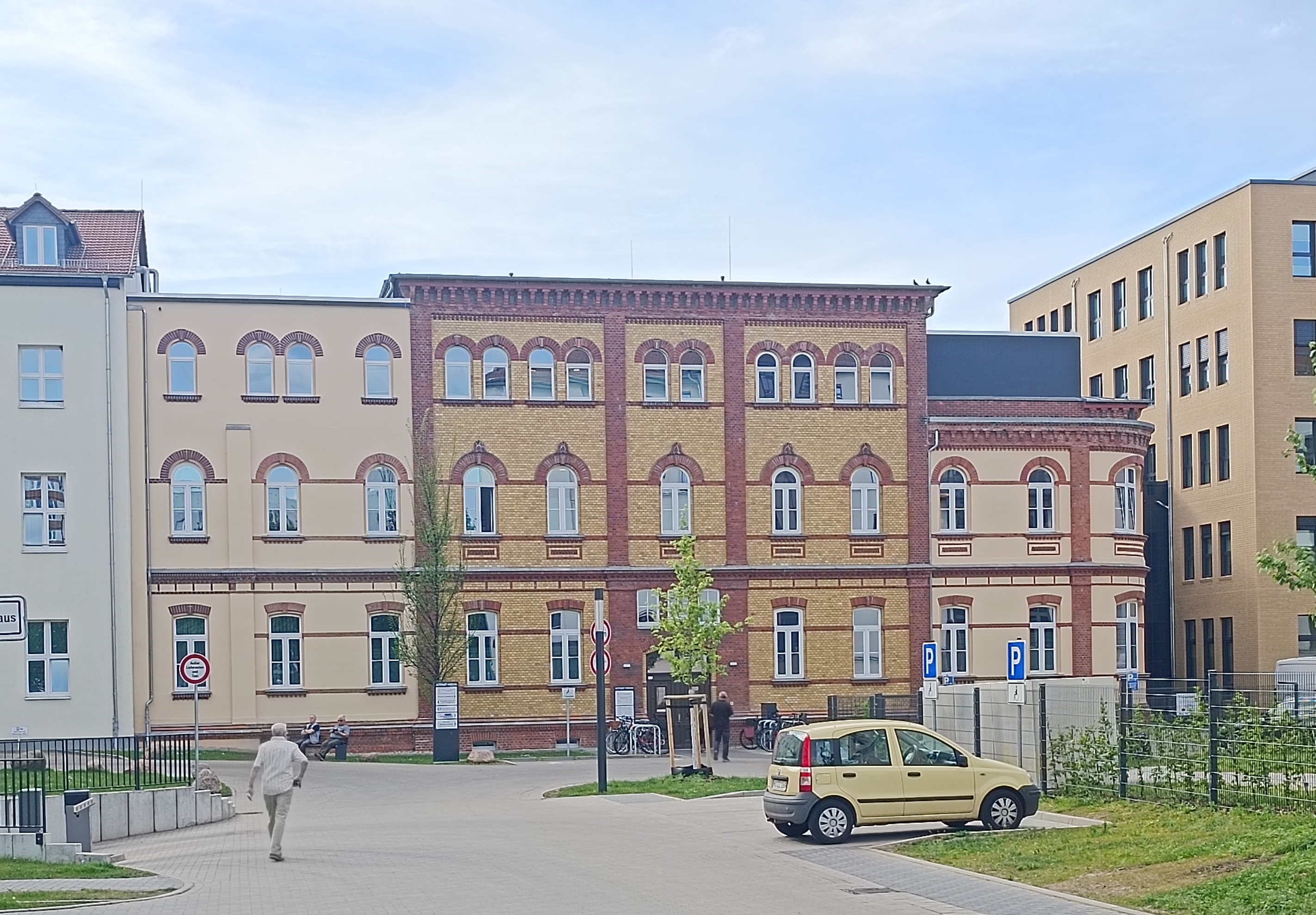 Die Überreste des Krankenhauses Altstadt heute